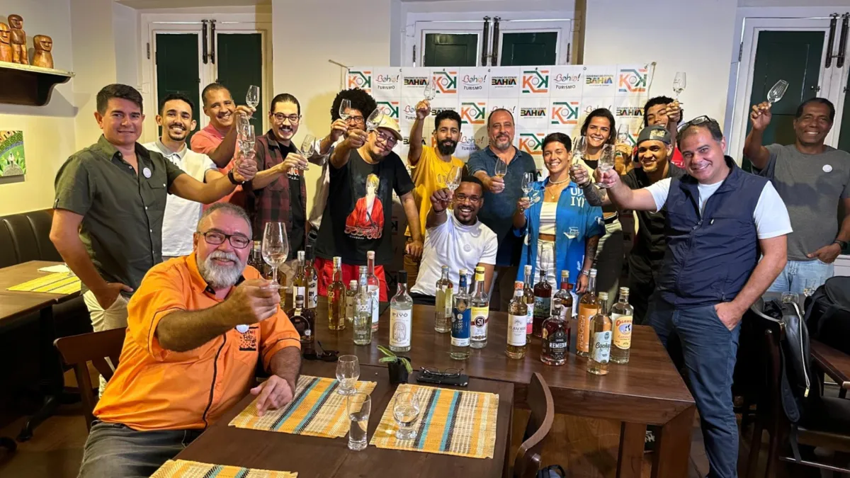O 1º Curso de Sommelier de Cachaças da Bahia foi realizado no restaurante Bistrô do Cuco