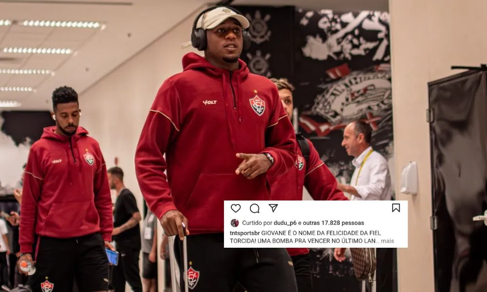 Print da curtida de Dudu viralizou entre a torcida rubro-negra