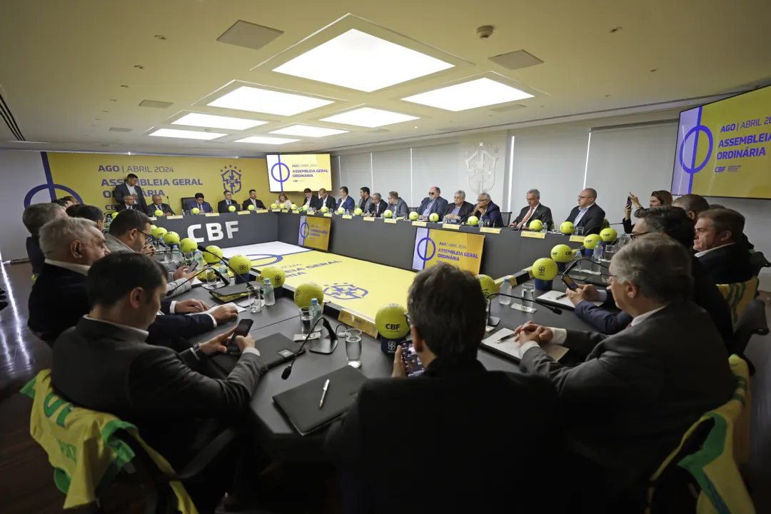 Assemblei geral realizada na sede da CBF em abril de 2024