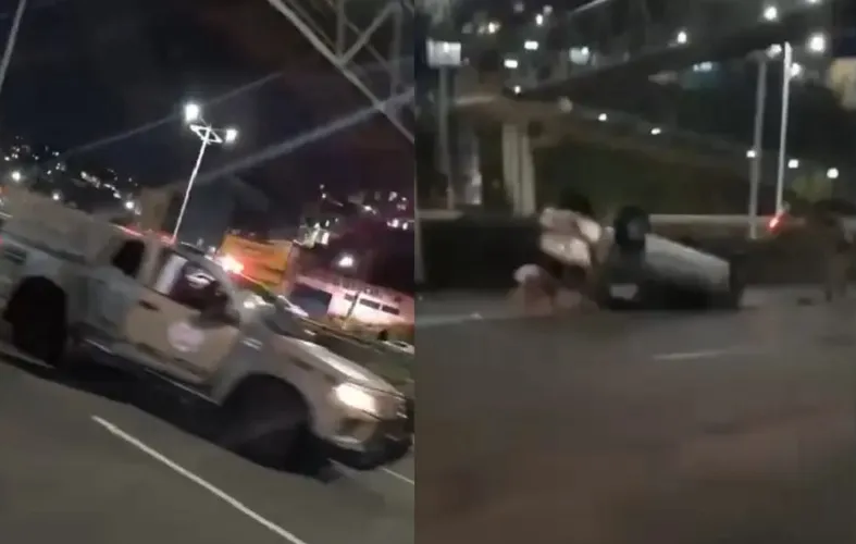 Caso aconteceu na noite de domingo, na Avenida Heitor Dias