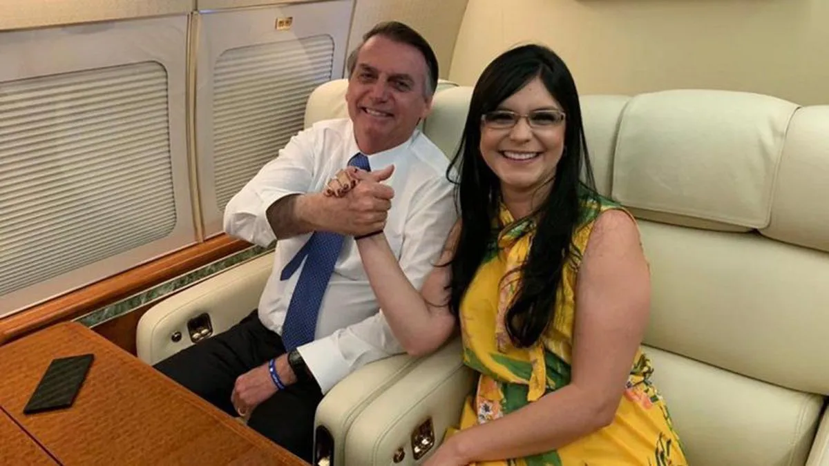 Dayane Pimentel foi aliada de Bolsonaro