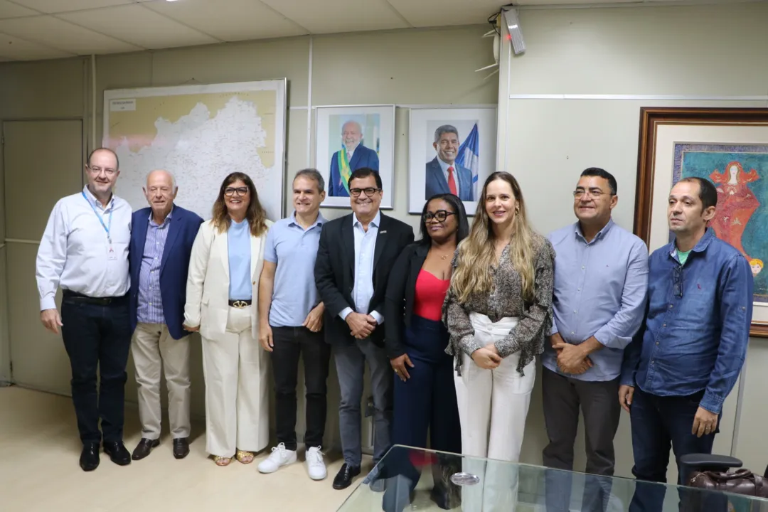 Grupo fez uma visita a SDE nesta quinta-feira, 23