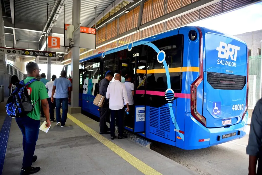 Esta é a penúltima estação da linha 2 do BRT