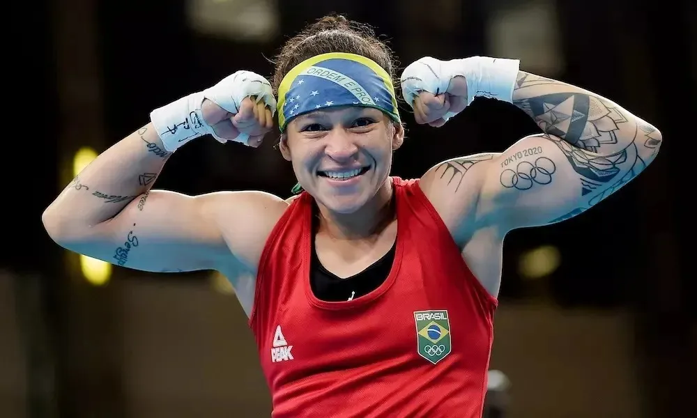 Bia Ferreira durante Pan-Americano