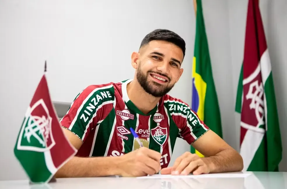 O zagueiro Ignácio é o mais novo reforço do Fluminense