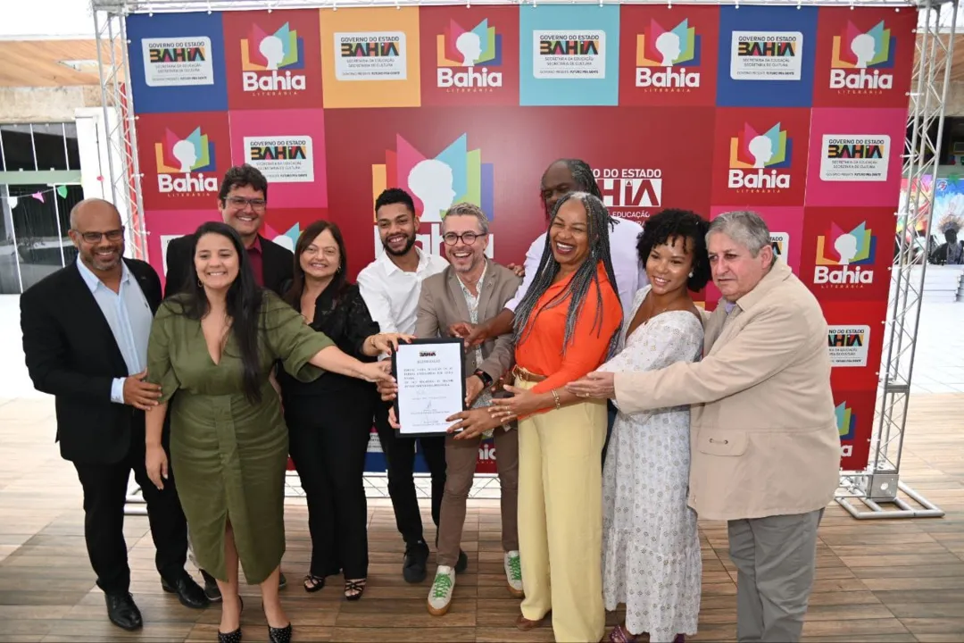 Evento de lançamento aconteceu no Quadrilátero da Biblioteca Central do Estado da Bahia