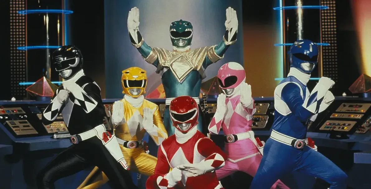 Power Rangers foi sucesso na década de 1990