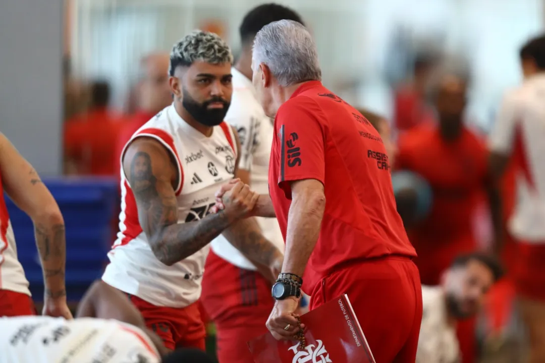 Gabriel Barbosa é afastado do Flamengo