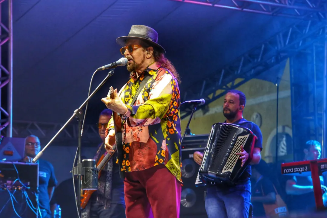 Veterano agitou o último dia dos festejos no Largo do Pelourinho, em Salvador