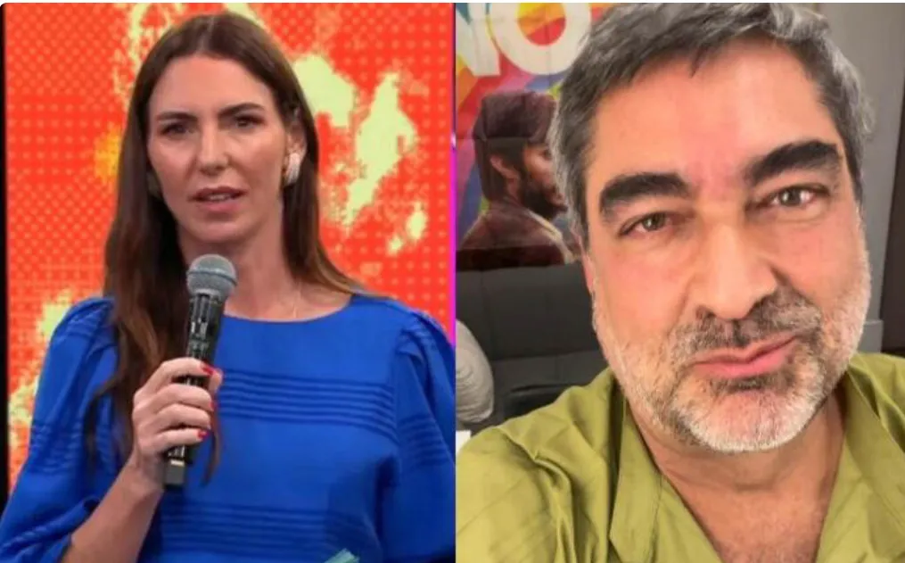 Glenda Kozlowski e Zeca Camargo