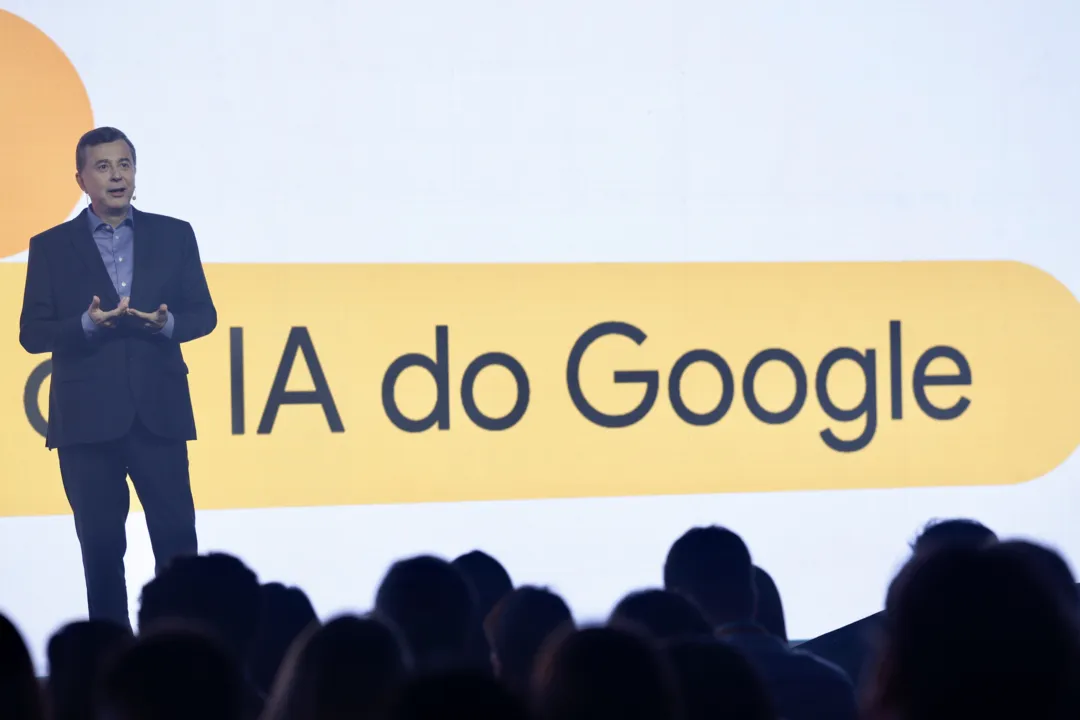 Presidente do Google Brasil, Fábio Coelho, durante apresentação do Google for Brasil