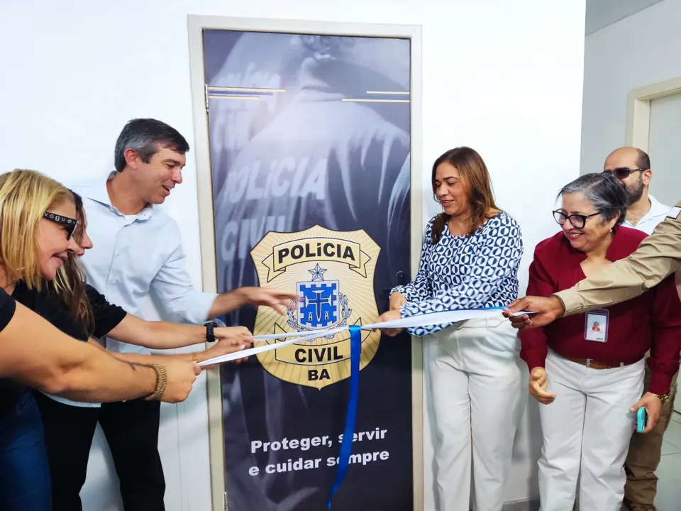 Inauguração do posto policial