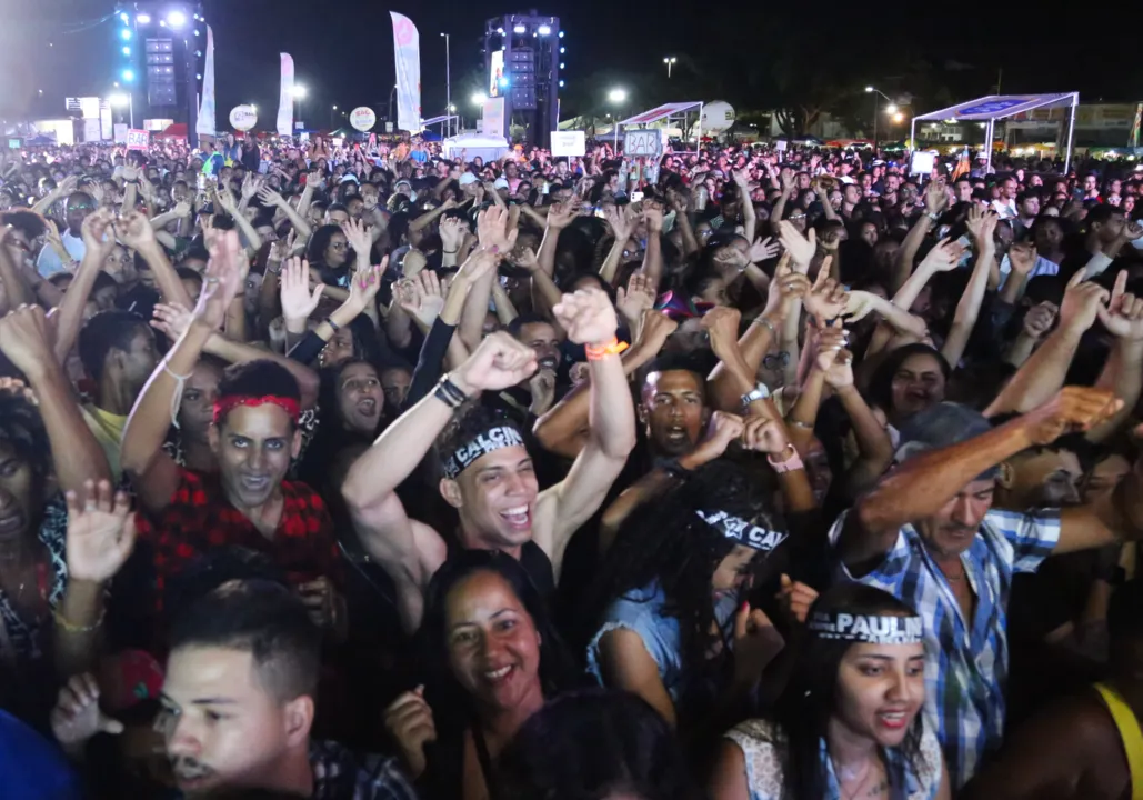 Público curtiu a festa no Parque de Exposições