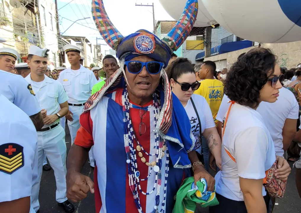 Paulo Sérgio acompanha todas festas de largo