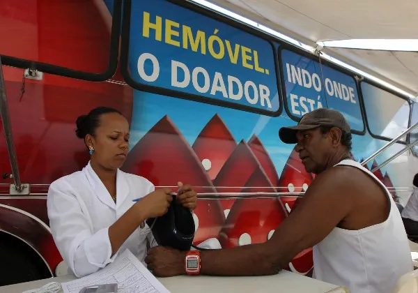 Na segunda, em Salvador, a unidade móvel de coleta (hemóvel) estará no Salvador Shopping, das 8h às 17h