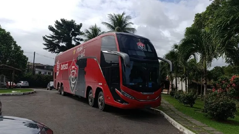 Novo ônibus do Vitória