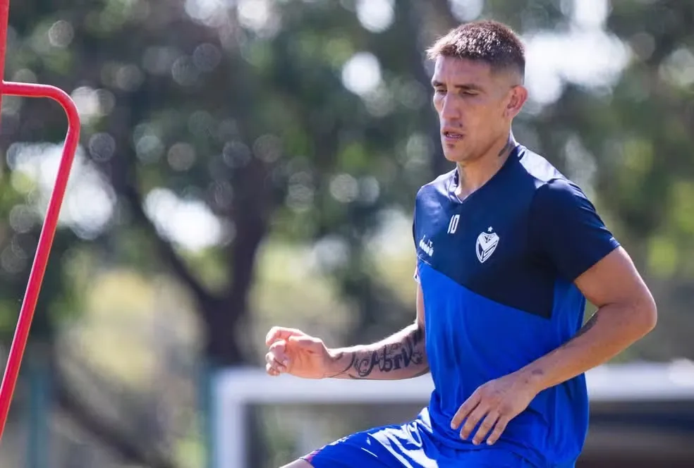 Ricardo Centuríon durante treino