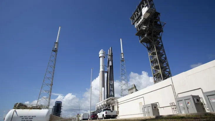 Imagem ilustrativa da imagem Lançamento da Starliner é cancelado 4 minutos antes da decolagem