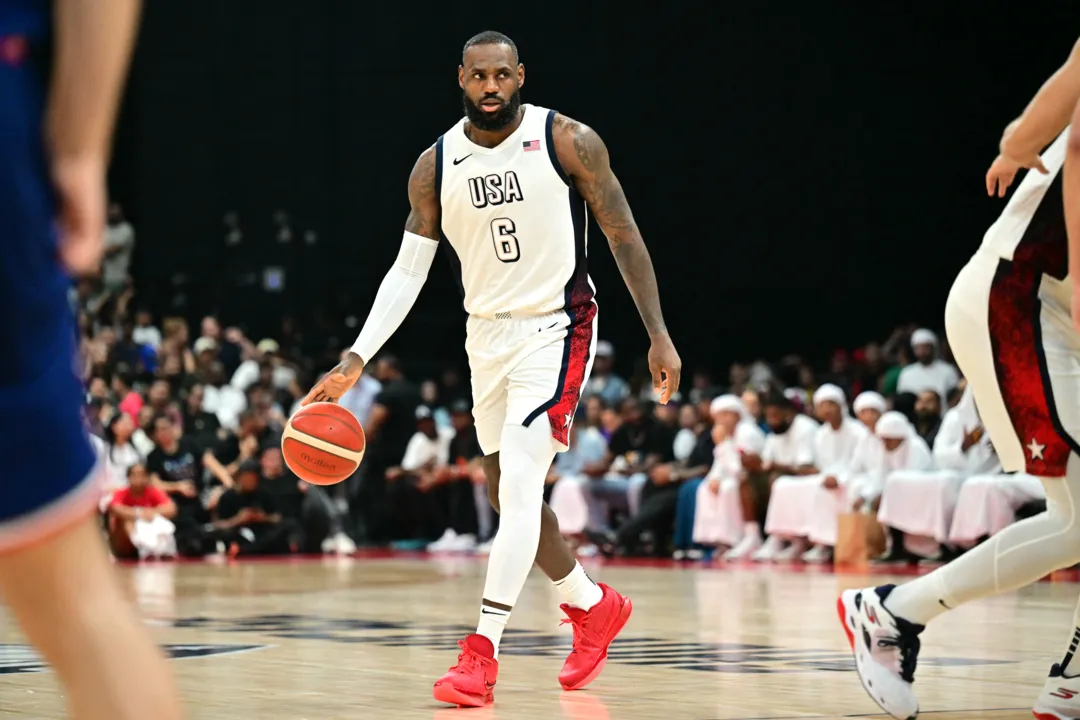 Lebron em partida com os Estados Unidos