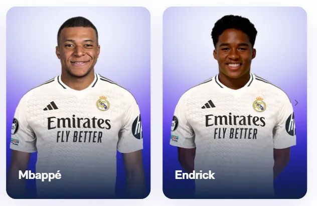 Expectativa é de que Mbappé use a 9 e Endrick fique com a 16