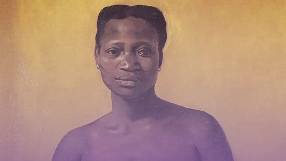A ilustração associada a Tereza de Benguela pelos movimentos sociais é uma criação do artista Felix Volloton, que começou a circular em 1911 e é denominada Mulher Negra Sentada