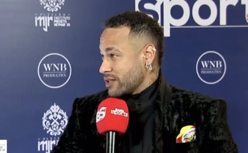 Neymar em entrevista à BandSports