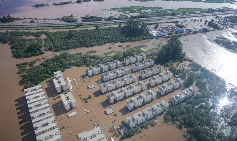 Mais de 90% das cidades gaúchas foram afetadas pelas fortes chuvas