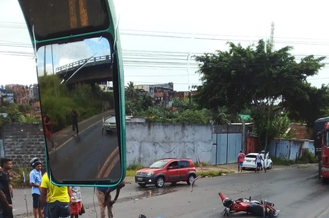 Acidente aconteceu na tarde deste sábado, 01