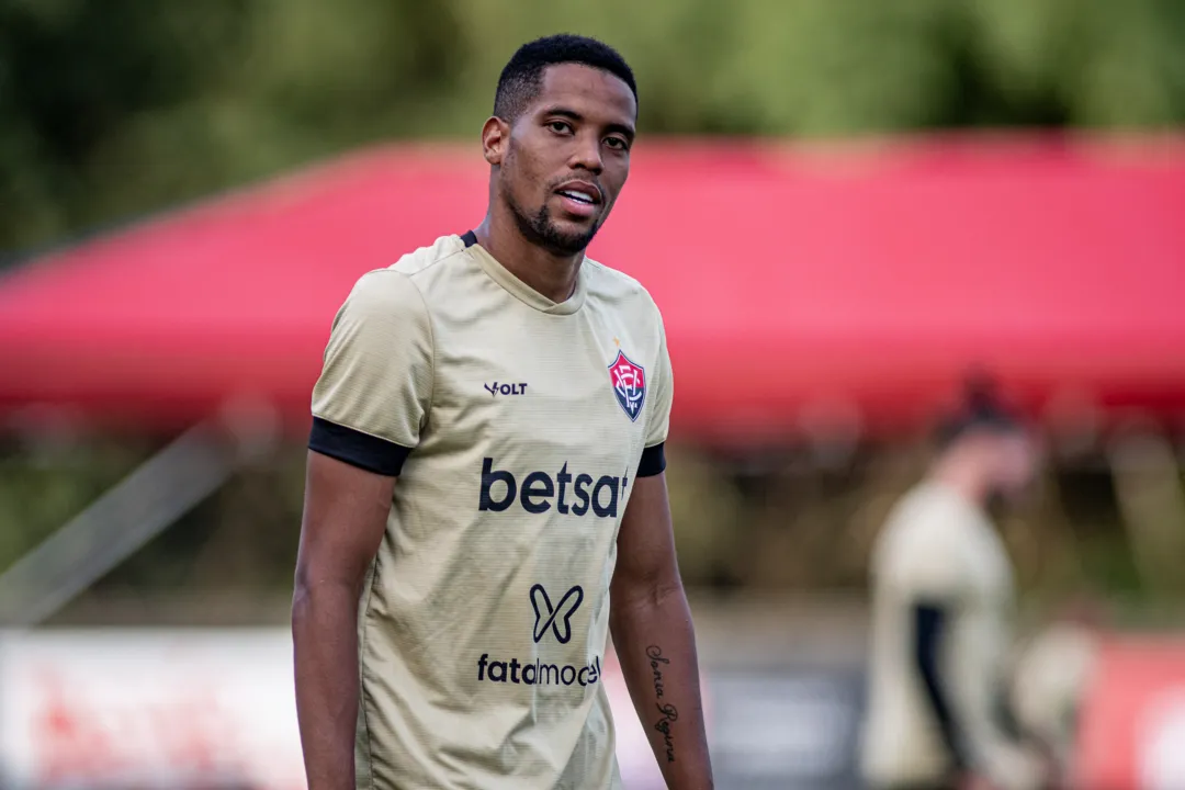 Yuri Castilho durante treino