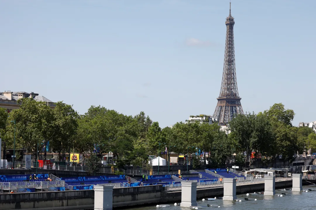 Polícia fracesa visa manter a segurança em meio aos Jogos Olímpicos de Paris