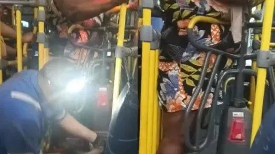 Bombeiros precisaram ser chamados