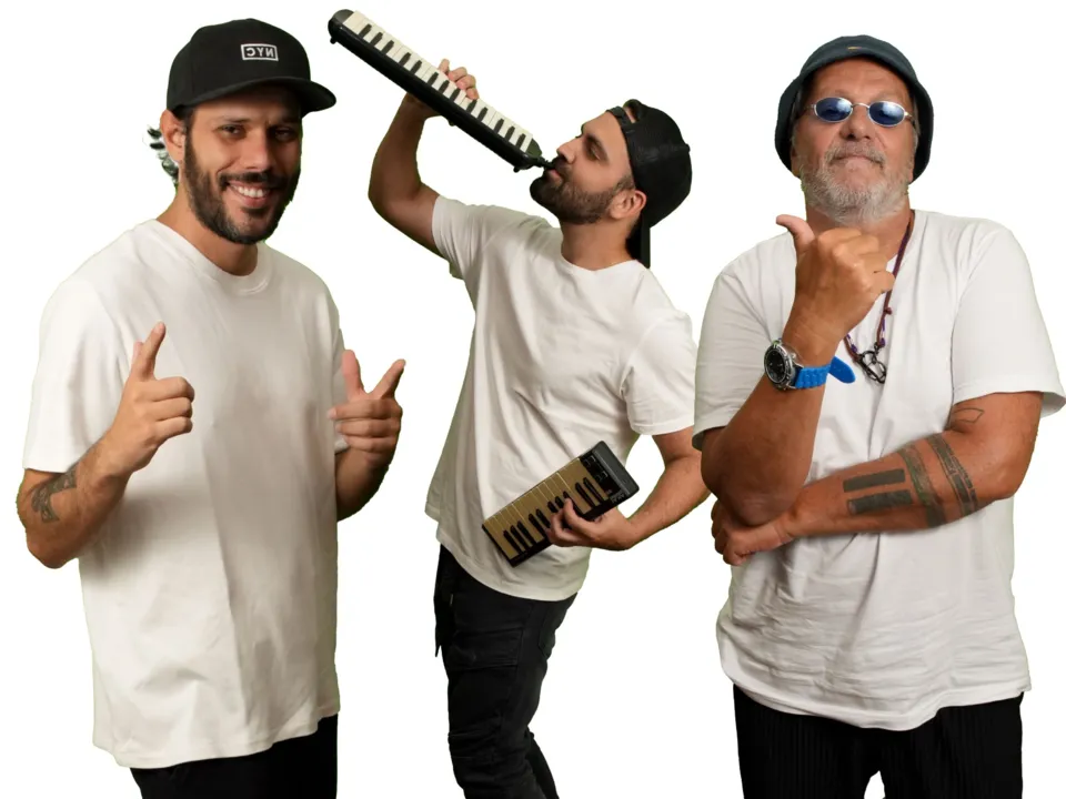 Banda é formada por Jonga Cunha, Rafa Chaves e Rafael Jardim