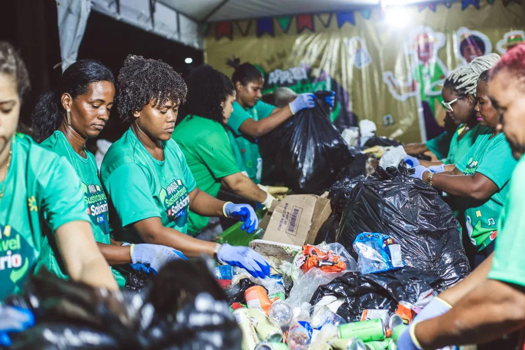 Catadoras serão acolhidas em ações específicas durante o São João no Parque de Exposições