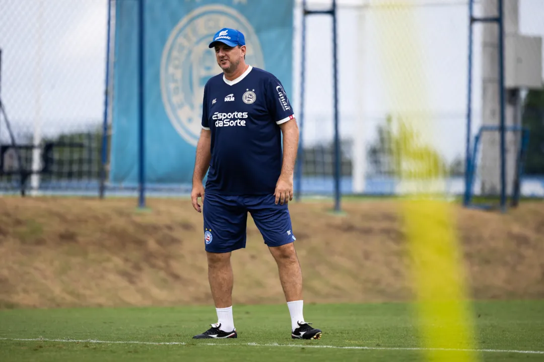 Rogério Ceni em treino do Bahia no CT Evaristo de Macedo