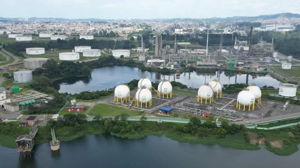 Refinaria de Capuava, em Mauá (SP), onde ocorreram os testes