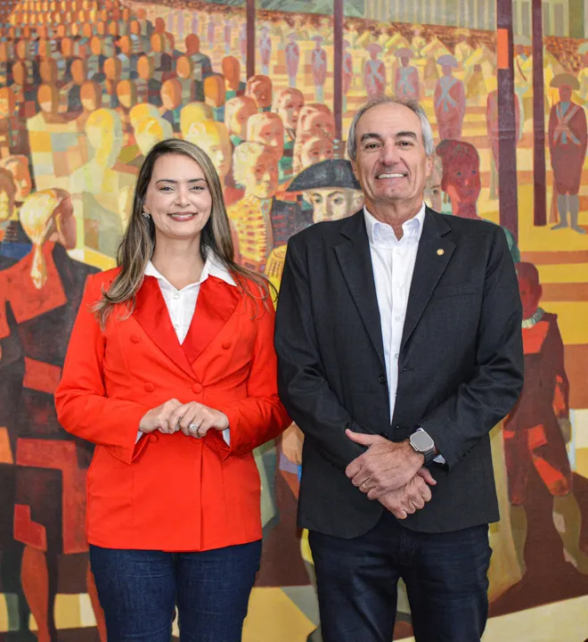 Fernanda Dourando e Paulo Cavalcanti