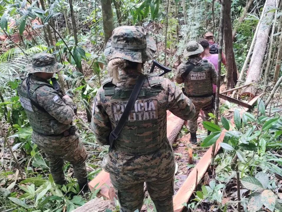 Ação foi realizada pela polícia ambiental d