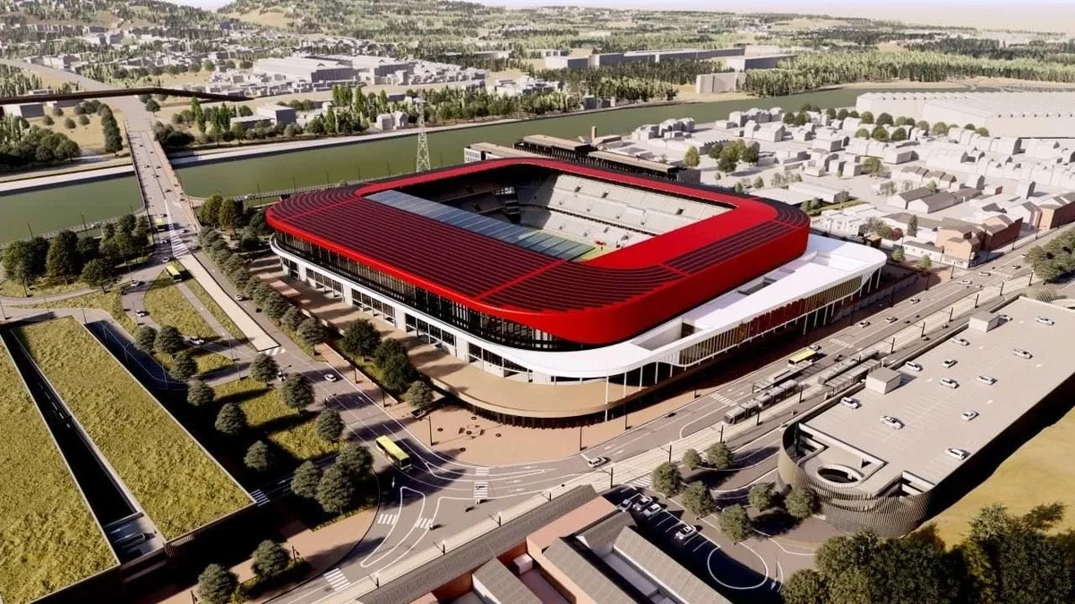 Ideia do Flamengo é construir o maior estádio do Brasil