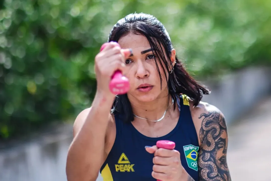 Caroline Almeida, representante brasileira na categoria 50kg