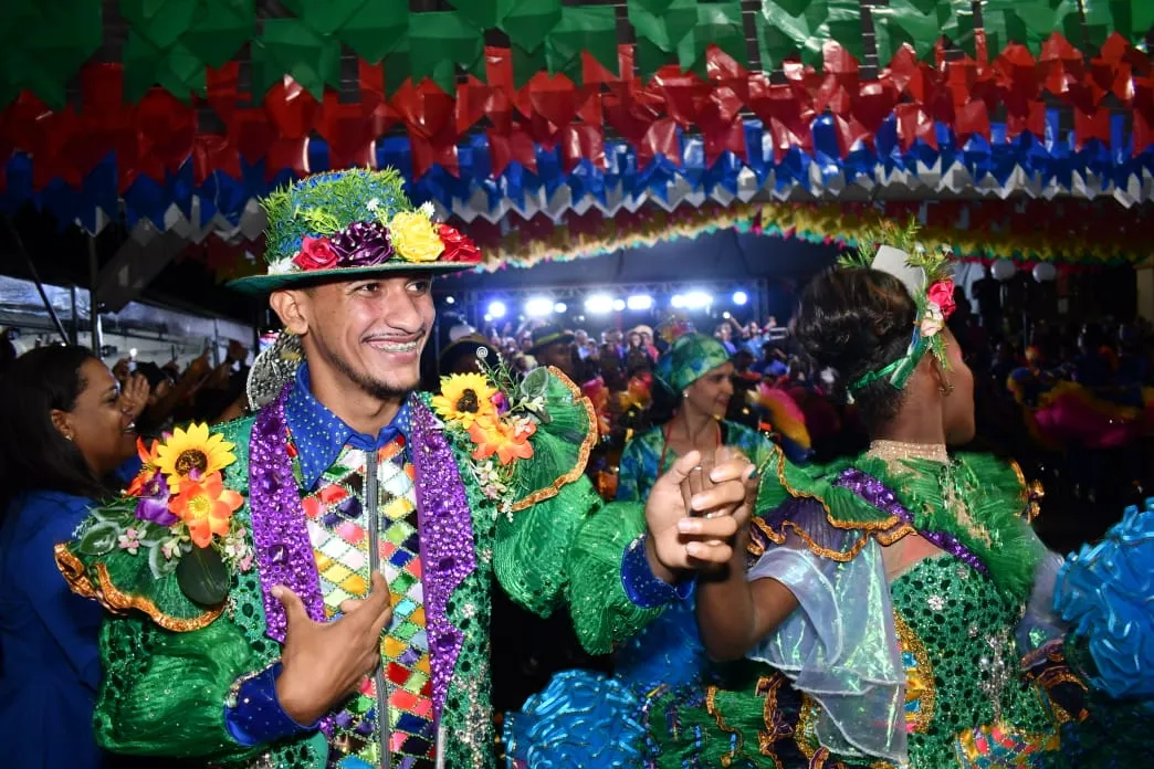 Quadrilha Beija-Flor, de Alagoinhas, se destacou no concurso estadual de quadrilhas.