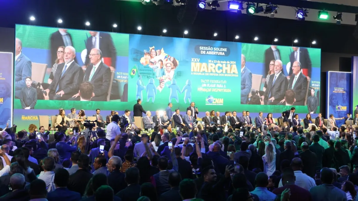 Imagem ilustrativa da imagem Quinho de Belo festeja vitória na Marcha a Brasília. Ele se deu bem