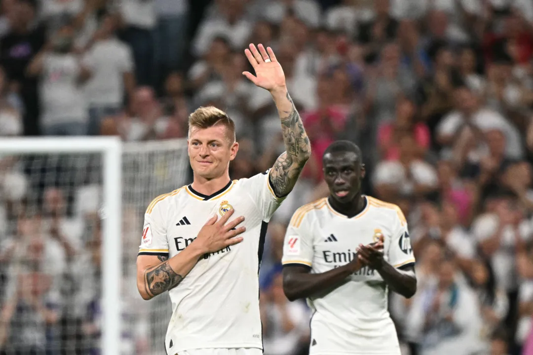 Toni Kroos fez seu último jogo no Santiago Bernabéu