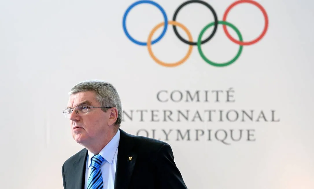 Thomas Bach é o presidente do COI