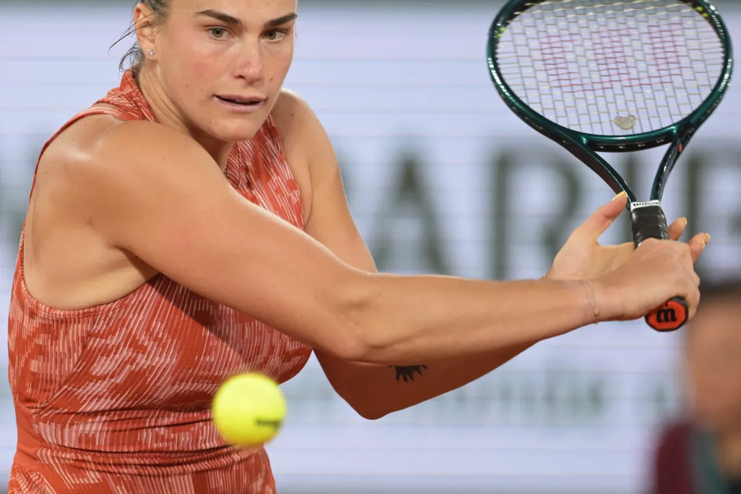 Aryna Sabalenka, venceu a espanhola Paula Badosa neste sábado, 1