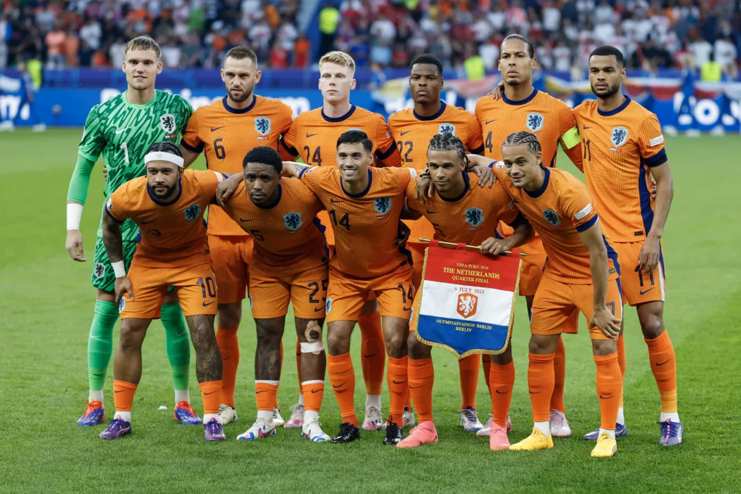 Holandeses ficaram com o terceiro lugar, por terem feito melhor campanha que a França
