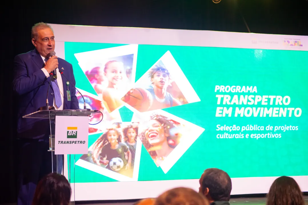 Sérgio Bacci anuncia o Transpetro em movimento, primeiro edital de patrocínio da estatal