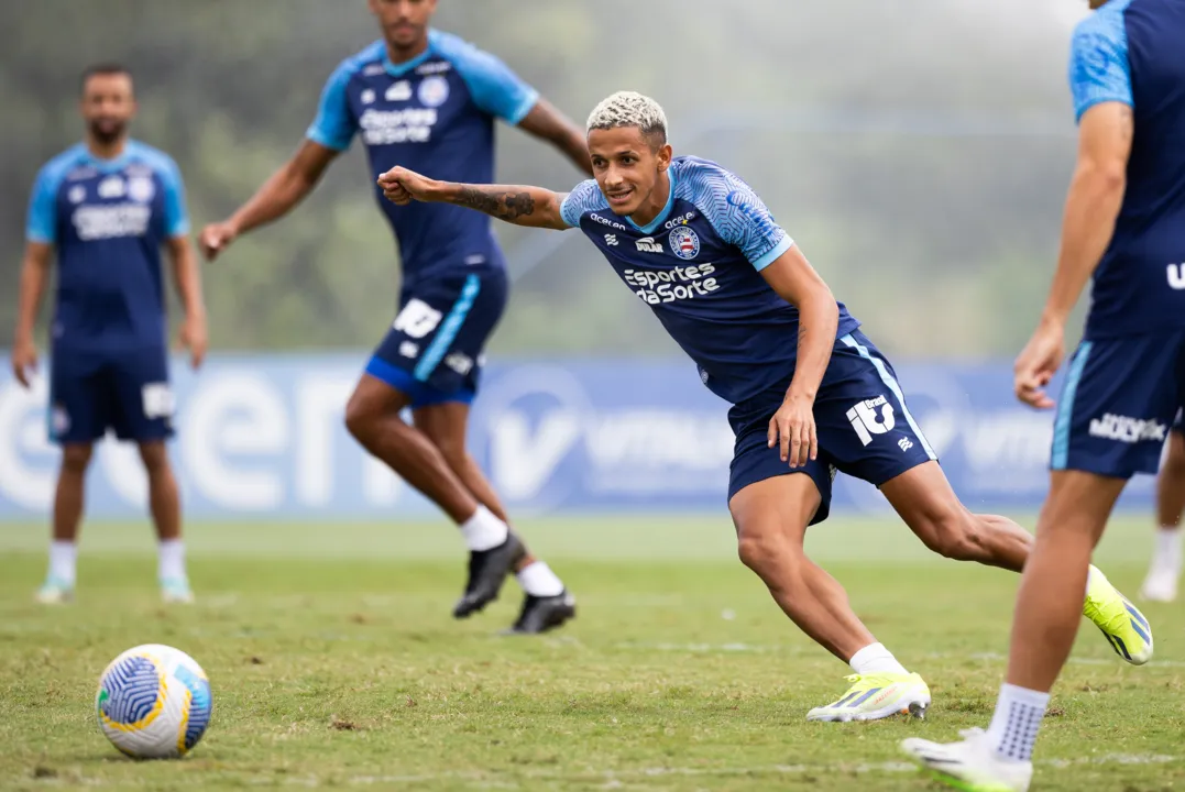 Treino do Bahia neste sábado, 11