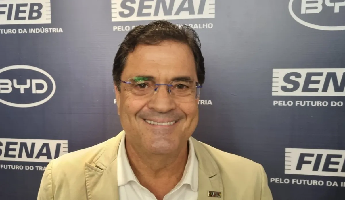 Ângelo Almeida esteve no evento que firmou parceria entre Senai e BYD