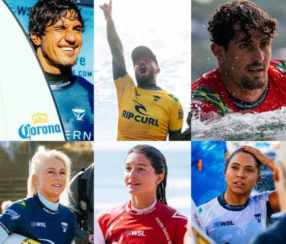 Surfistas brasileiros buscam medalhas nas Olimpíadas de Paris 2024