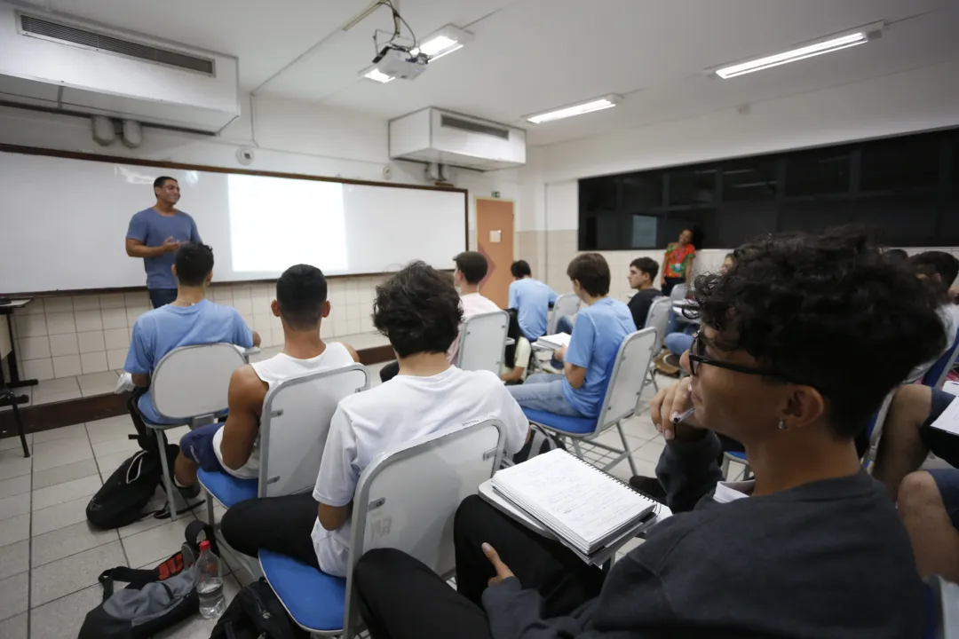 Aula do Ensino Médio